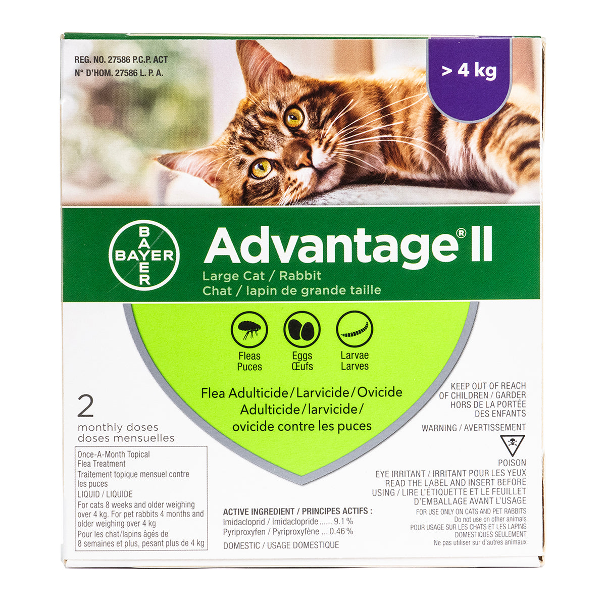 Advantage II Cat | Topical Flea Treatment for Cats