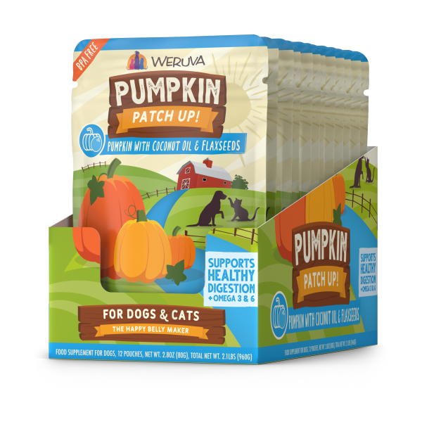 Weruva Cat/Dog Pumpkin Patch Up w Coconut&Flax 12/2.8 oz Pch