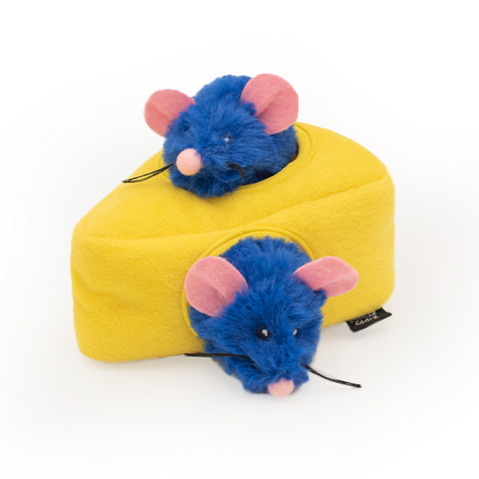 ZippyPaws Cat ZippyClaws Burrow Mice 'n Cheese