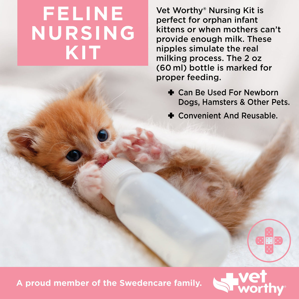 Vet Worthy Feline Nursing Kit – 2 oz