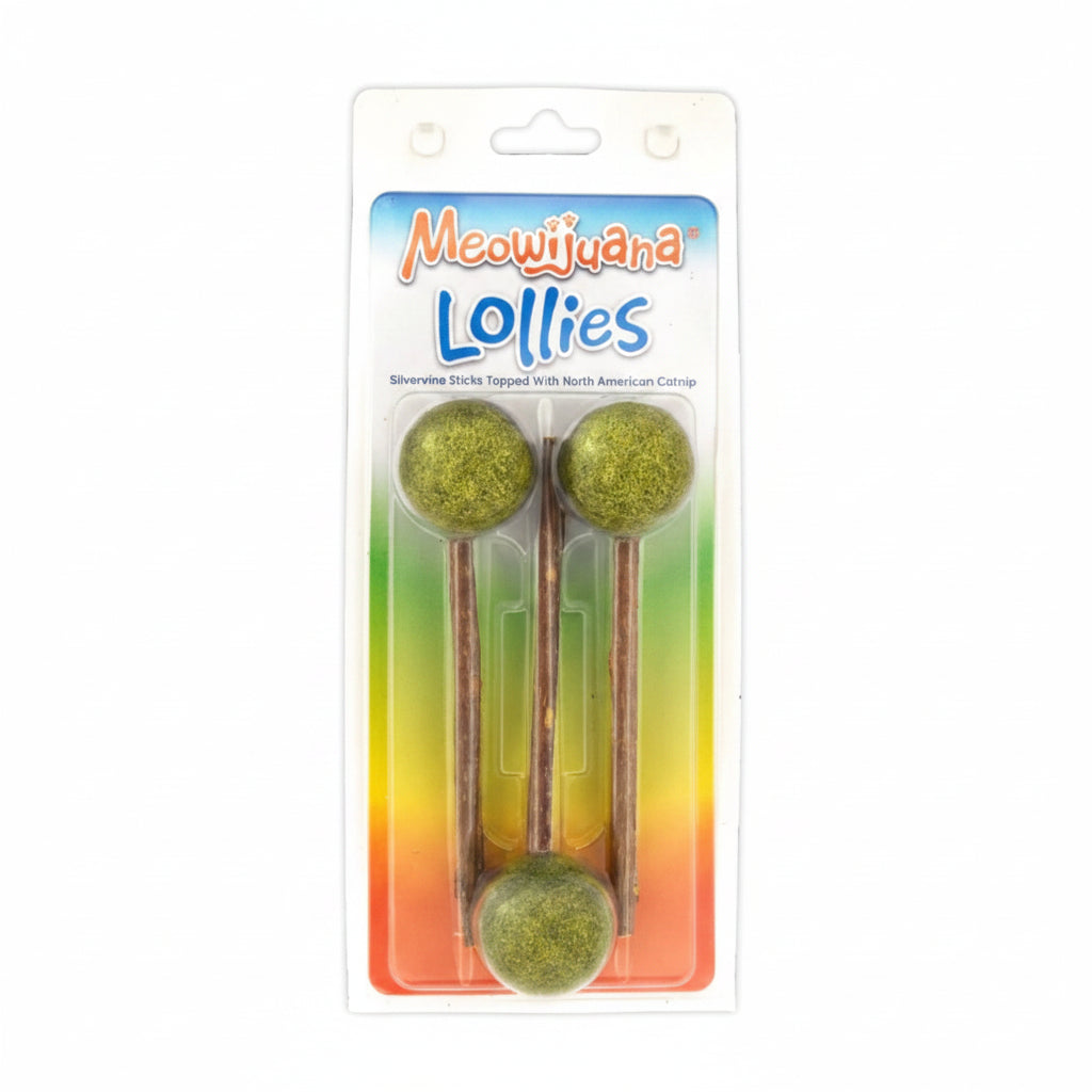 Meowijuana Catnip & Silvervine Lollies