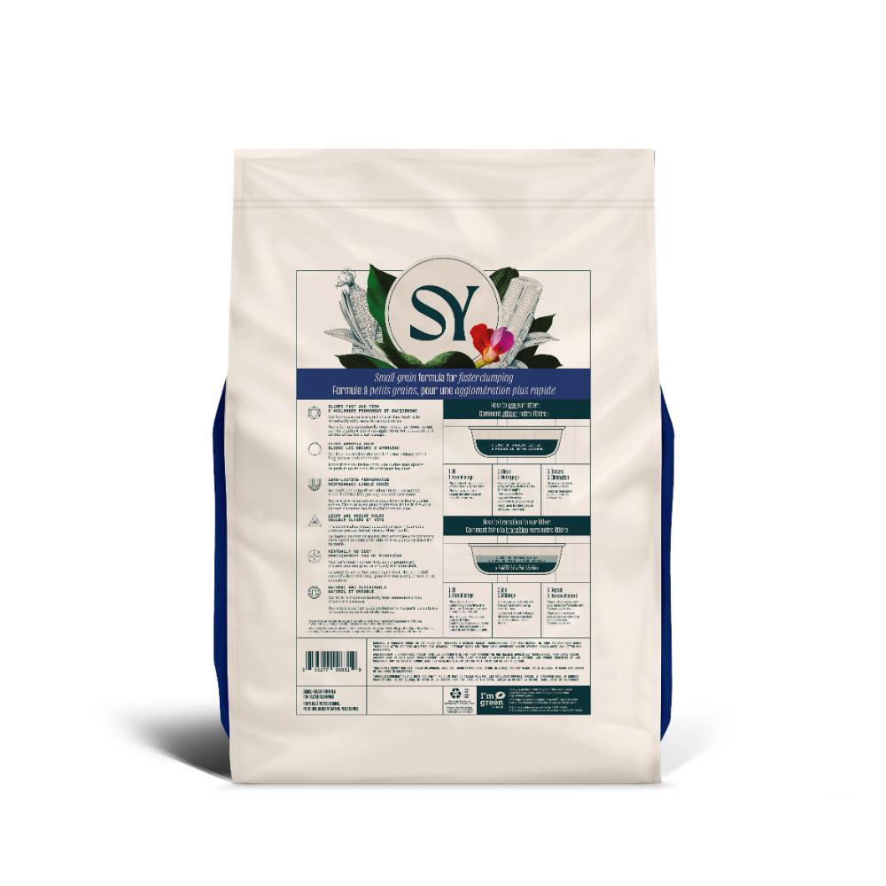 Sustainably Yours Small Grain Natural Clumping Cat Litter | Cassava & Corn