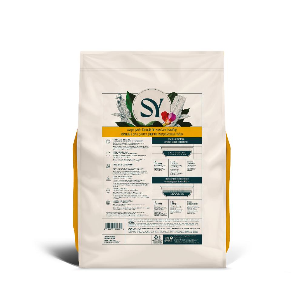 Sustainably Yours Large Grain Natural Clumping Cat Litter | Cassava & Corn