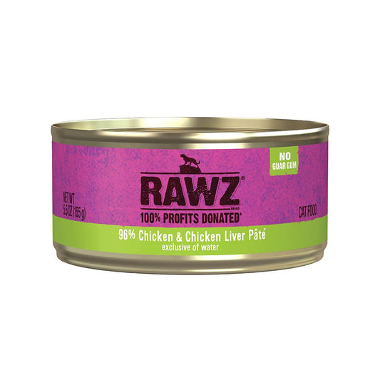 RAWZ 96% Chicken & Chicken Liver 24/155g