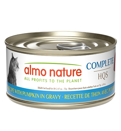 HQS COMPLETE Tuna with Pumpkin in Gravy 24/70GM | Cat