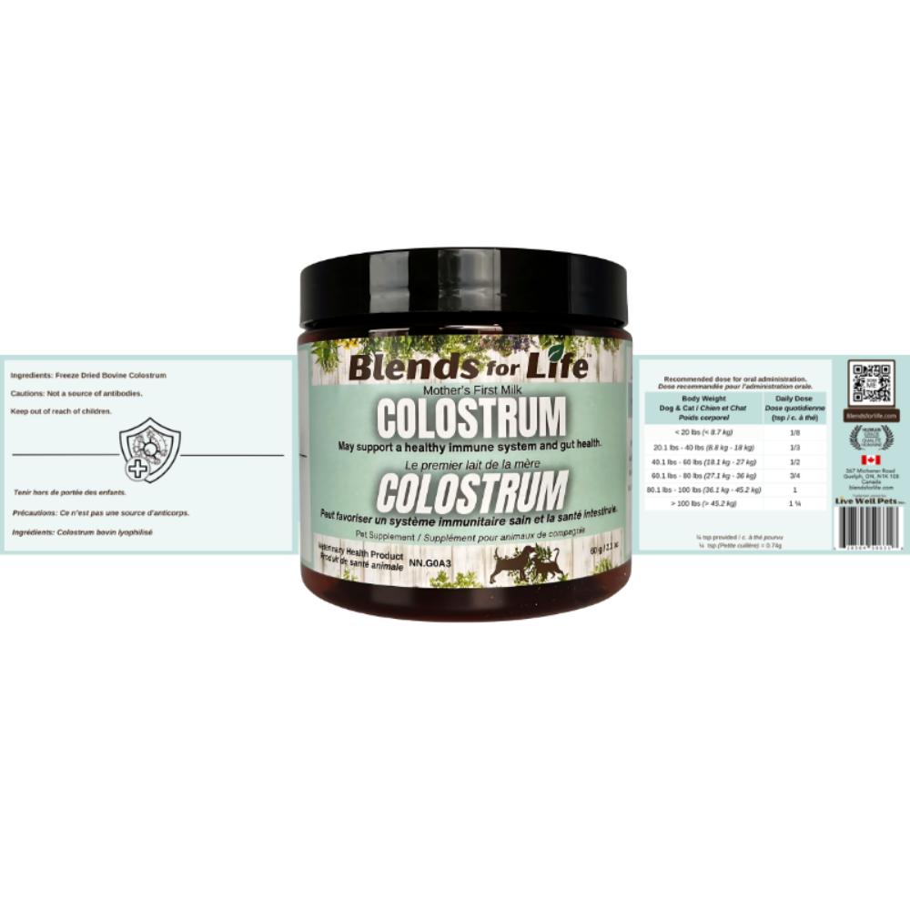 BLENDS For Life Colostrum Bovine 60g