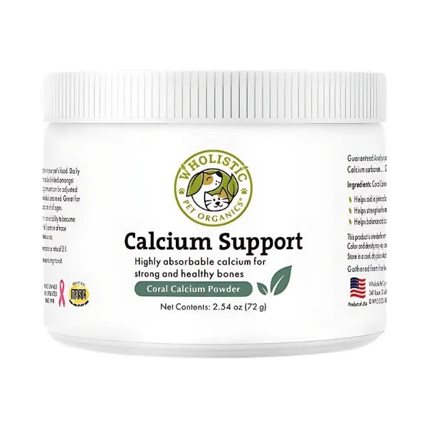 Wholistic Pet Organics  Sea Coral Calcium - 2.54oz