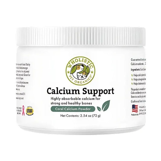 Wholistic Pet Organics  Sea Coral Calcium - 2.54oz