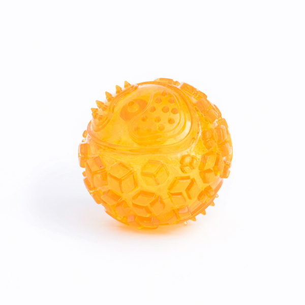 ZippyPaws ZippyTuff Squeaker Ball Toy Yellow SM