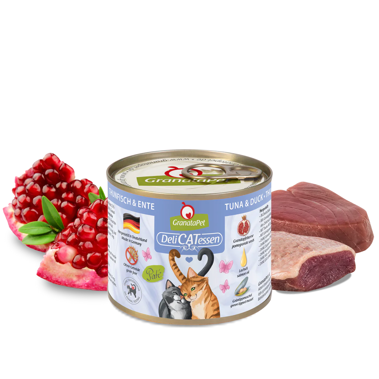 GranataPet DeliCatessen Cat Wet Food - Tuna and Duck