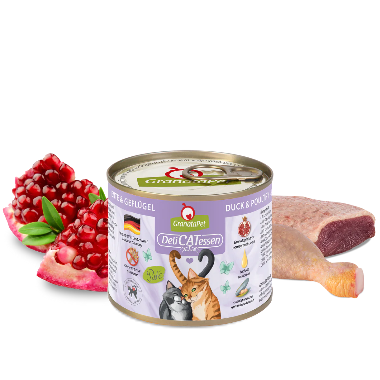 GranataPet DeliCatessen Cat Wet Food - Duck and Poultry
