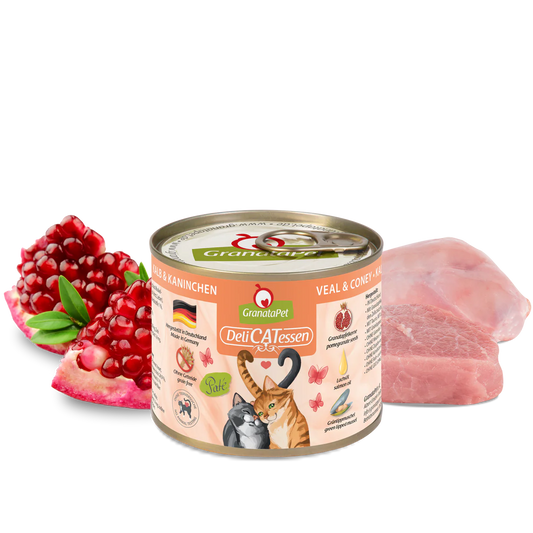 GranataPet DeliCatessen Cat Wet Food - Veal and Coney