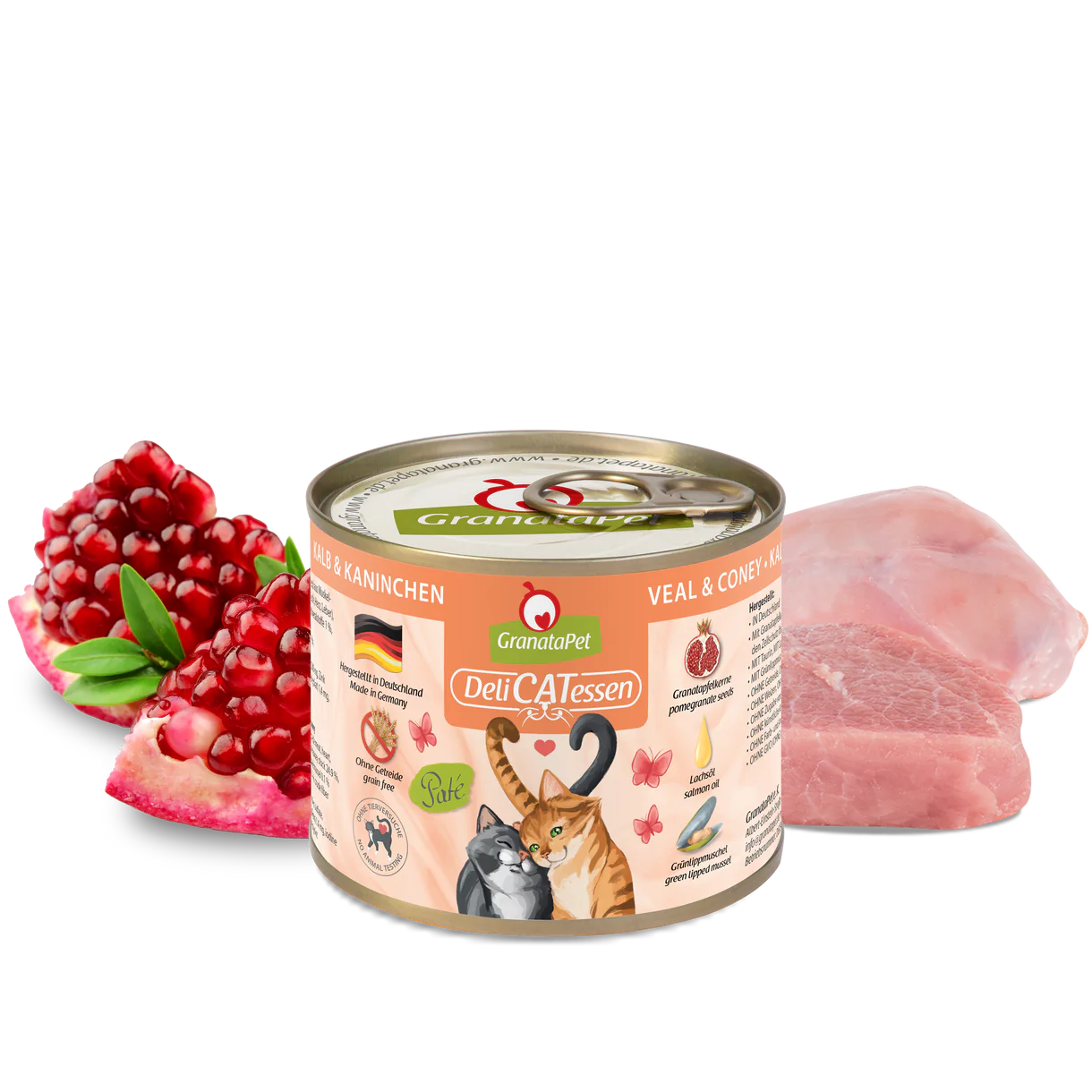 GranataPet DeliCatessen Cat Wet Food - Veal and Coney