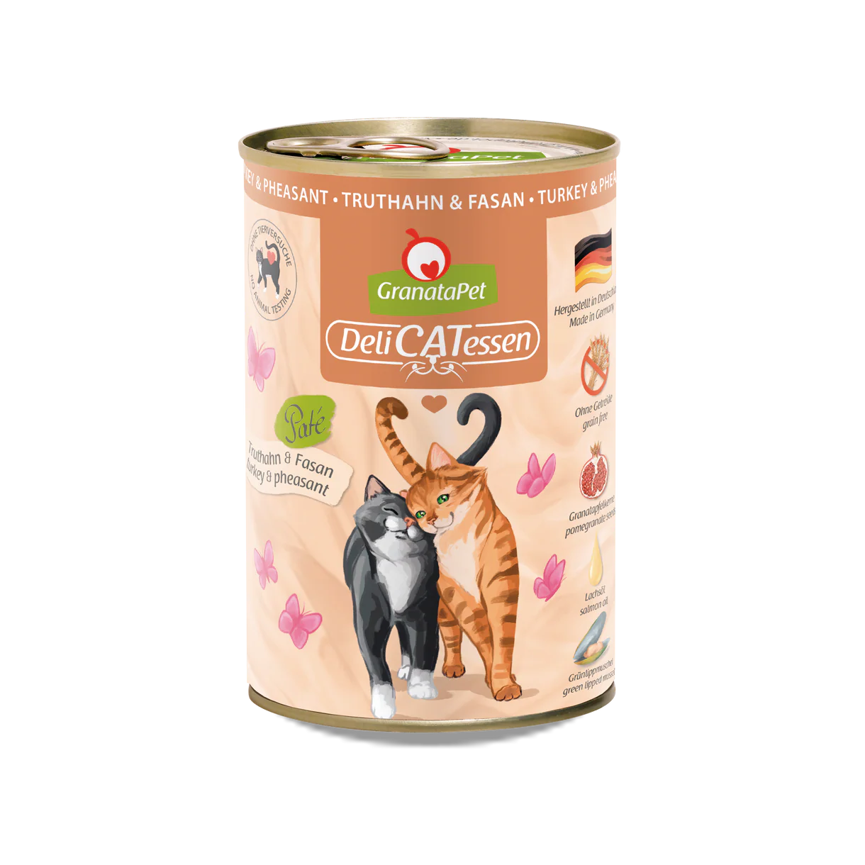 GranataPet DeliCatessen Cat Wet Food - Turkey&Pheasant 400g