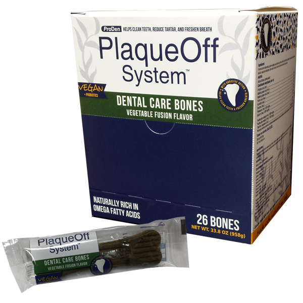 ProDen PlaqueOff Dog Dental Care Singles Veg Fusion