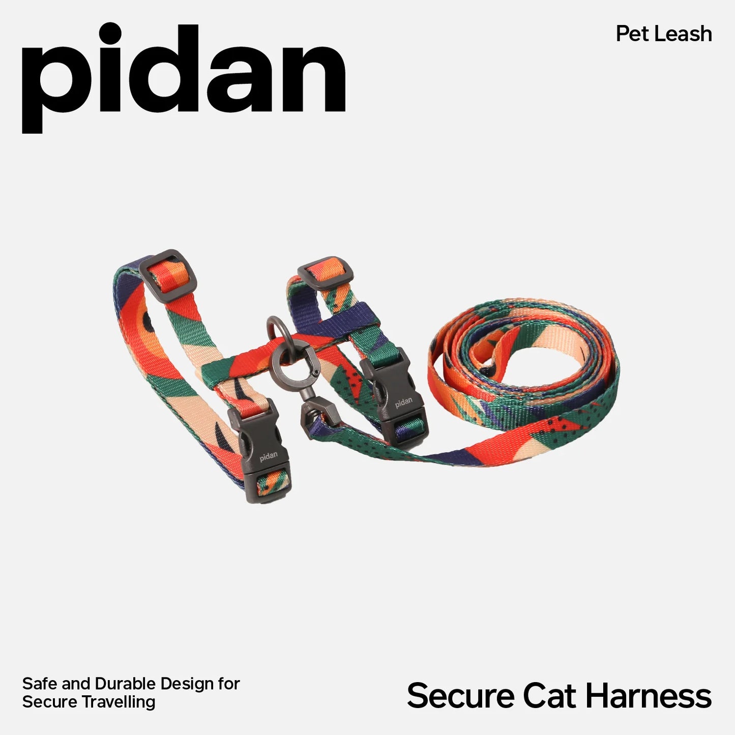 Pidan Cat Harness and Leash Set