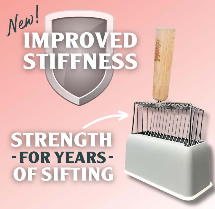 SPRINKLE & SWEEP Cat Litter Speed Sifter