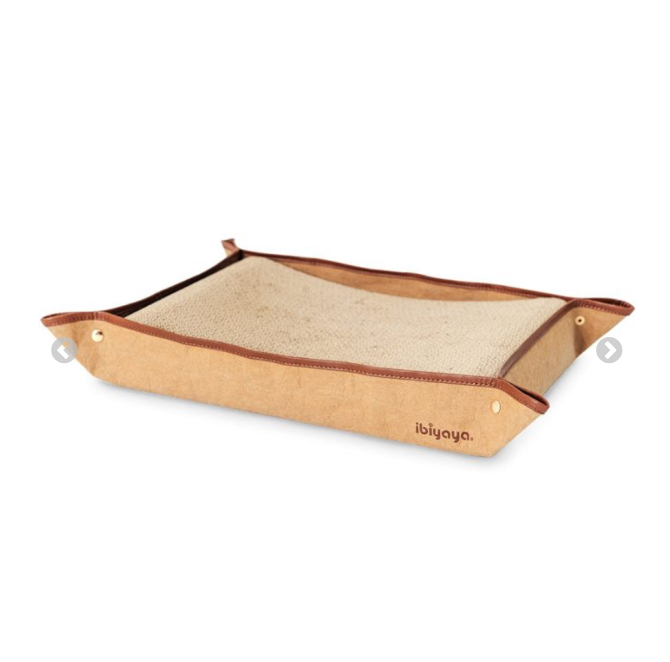 Ibiyaya Plateau Cat Scratching Pad, Best Horizontal Carboard Cat Scratch Pads for Kitten and Large Cat 2215-1