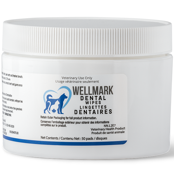 Wellmark Dog/Cat Dental Wipes 50ct