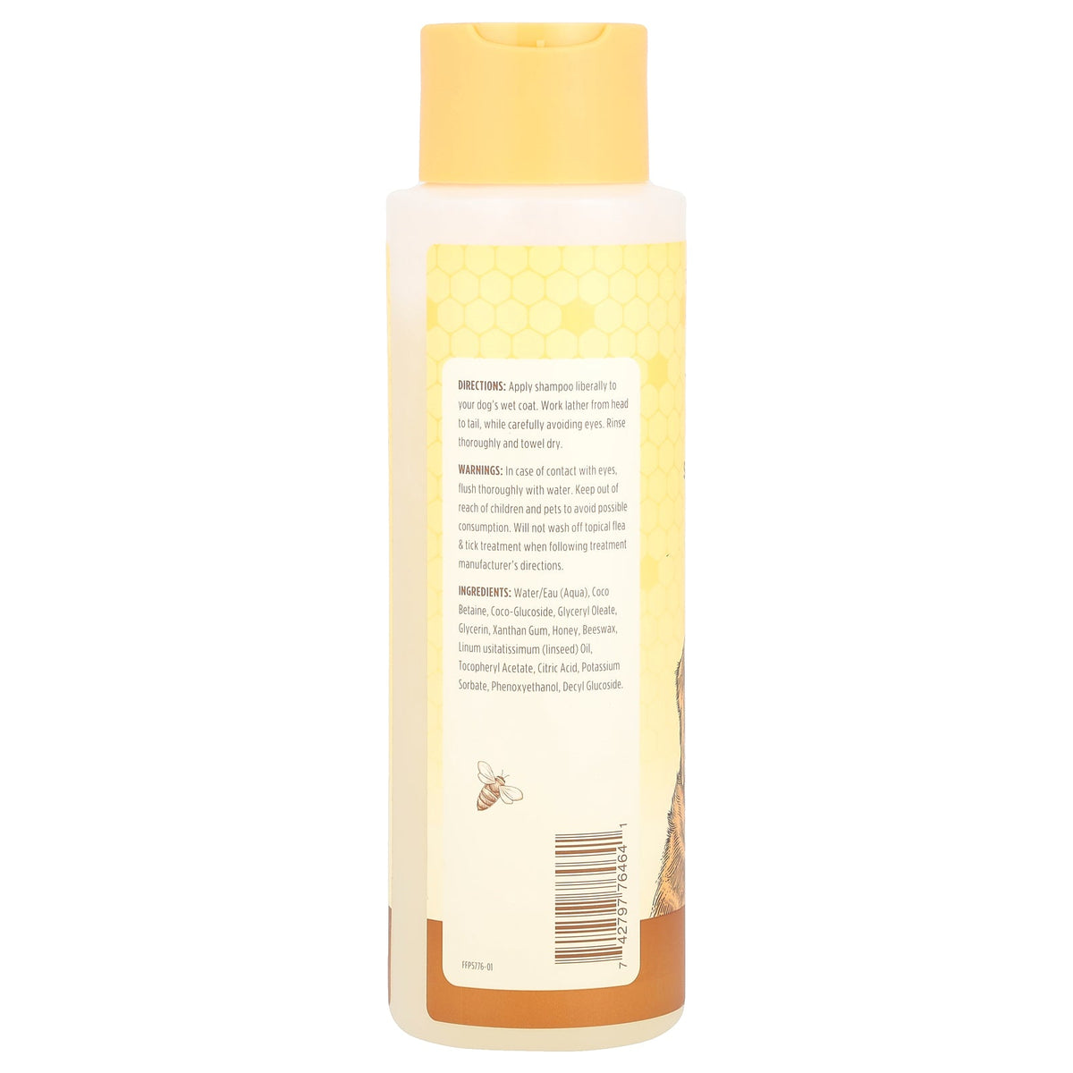 Burt's Bees Shed Control Dog Shampoo with Omega-3 & Vitamin E – 16 oz
