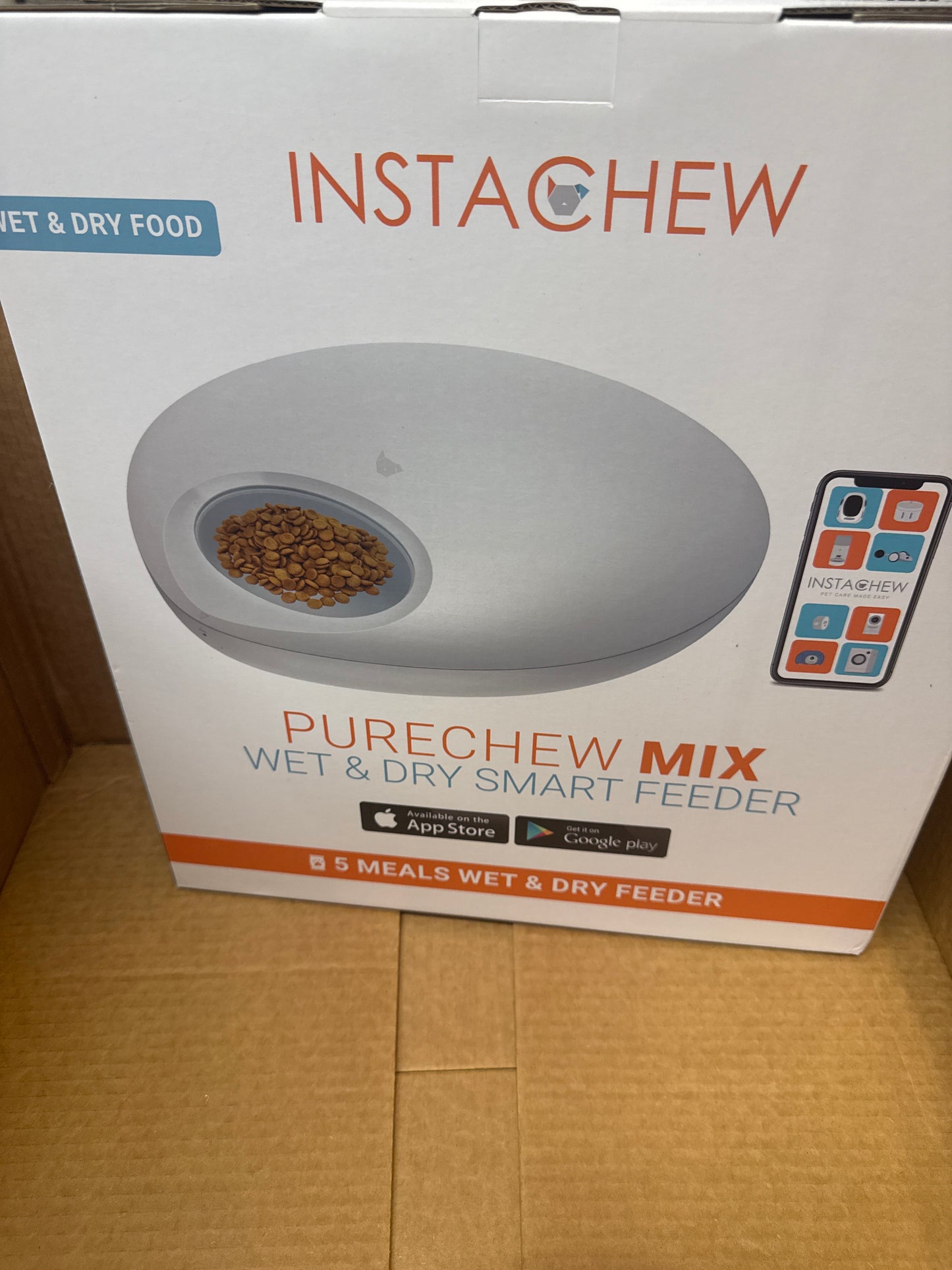 Instachew Purrechew Mix.Wet & Dry Smart feeder