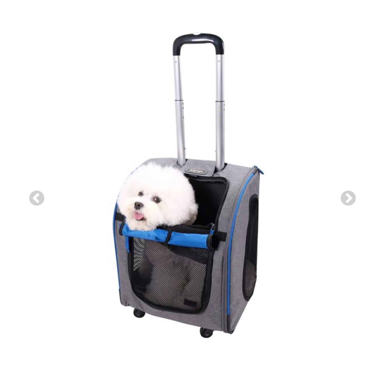 Ibiyaya orange/blown New Liso Backpack Parallel Transport Pet Trolley 1705