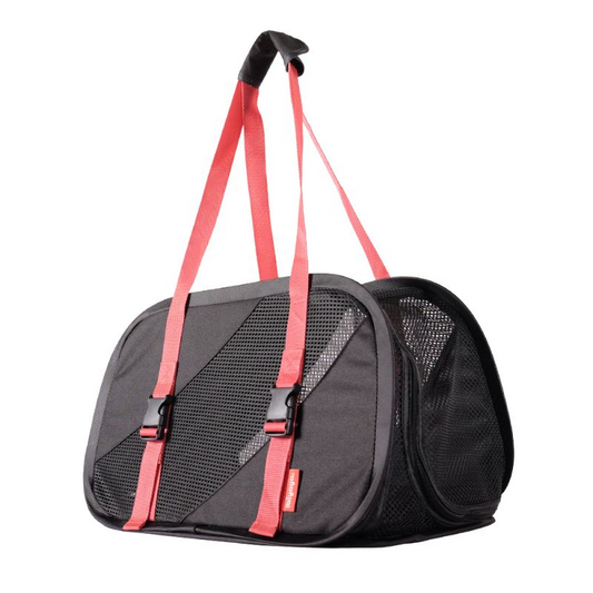 Ibiyaya Flying Pal Foldable Travel Carrier (Black/Red) FC1702-SR