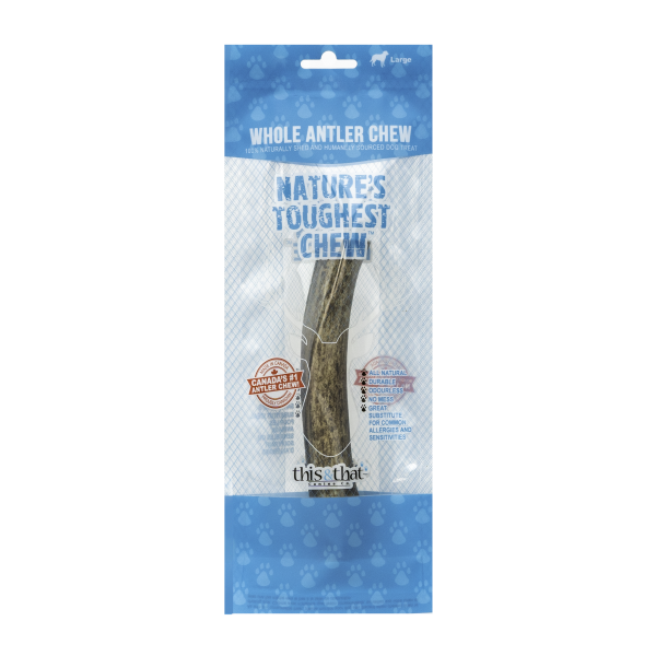 This&That Whole Antler Chew Large 7.5"