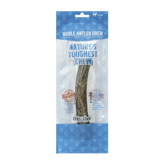 This&That Whole Antler Chew Large 7.5"