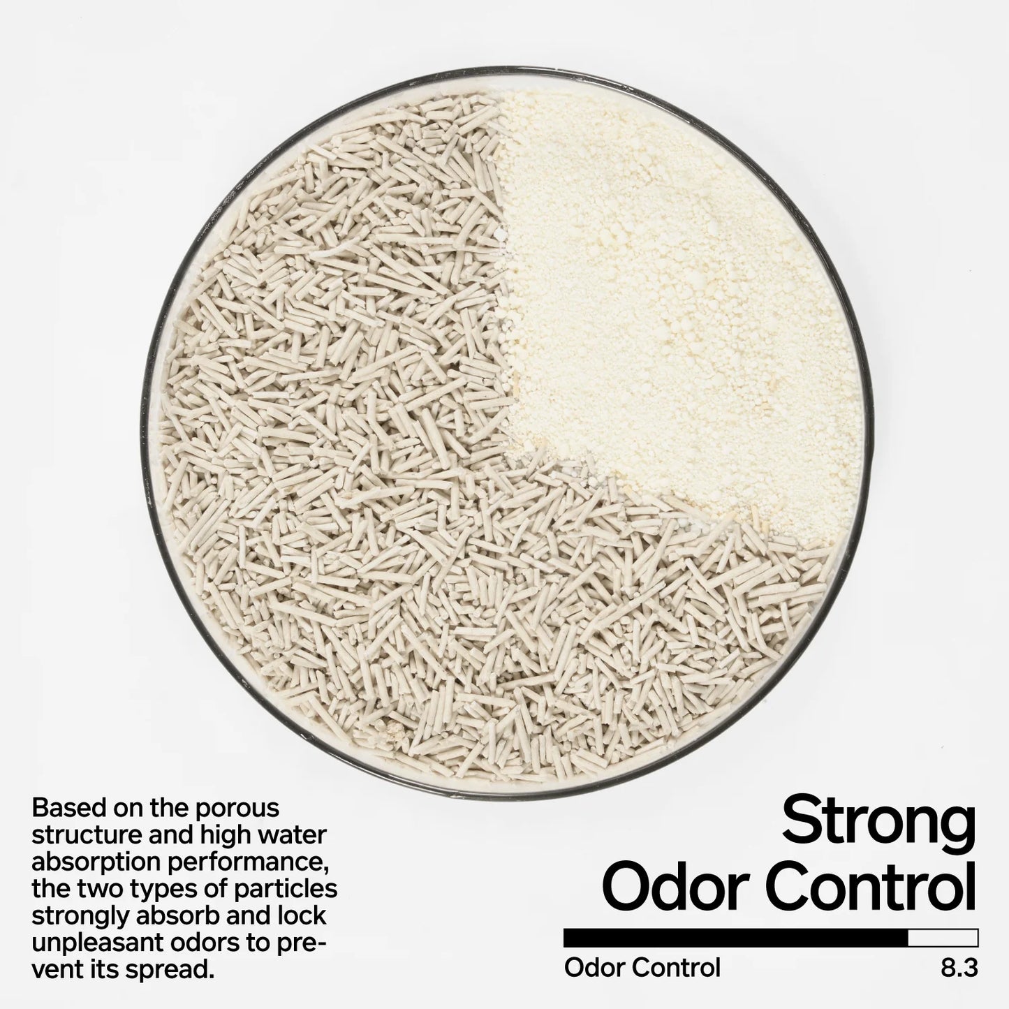 Pidan Cassava 30%, Tofu 70% Cat Litter, 2.4 kg per bag