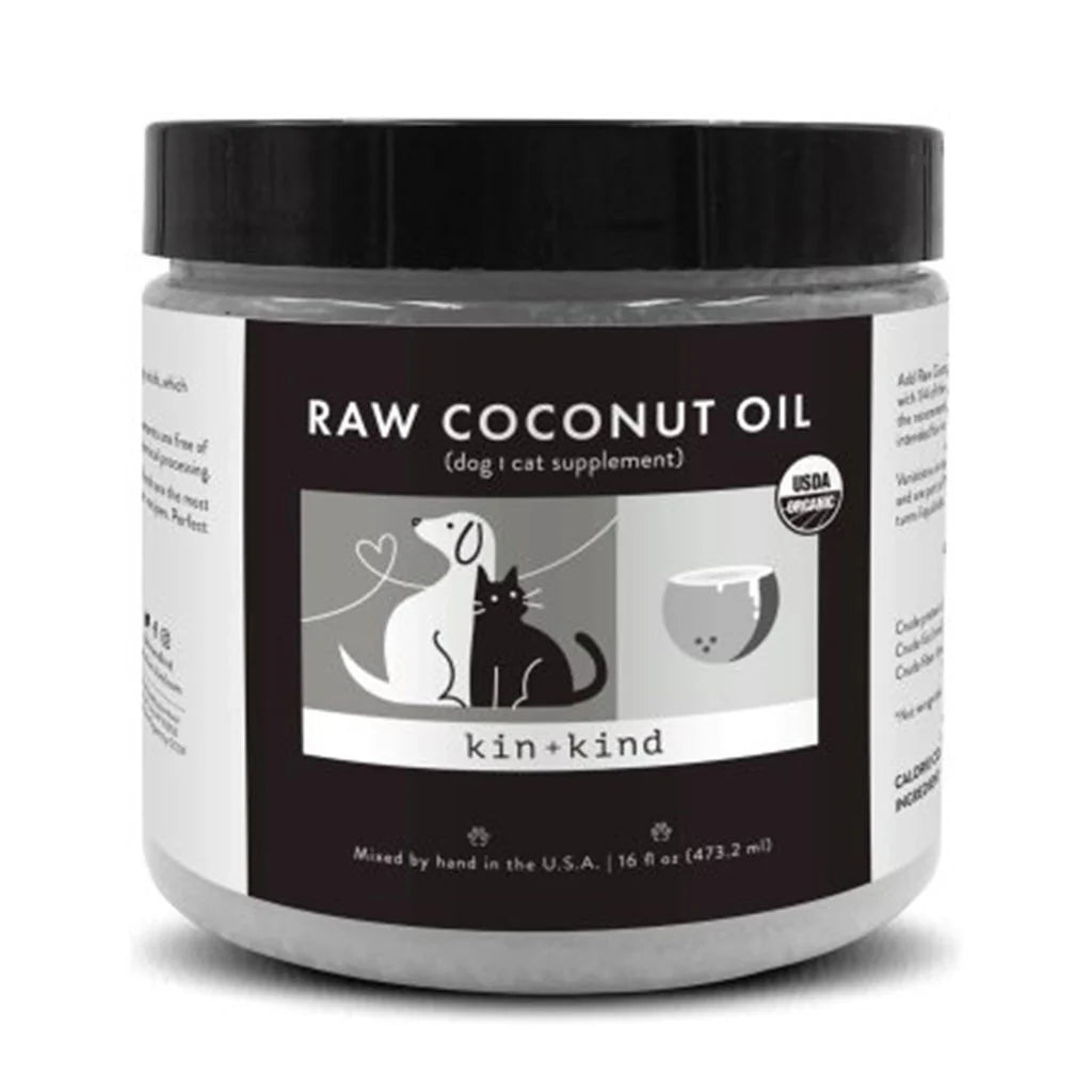 KIN+KIND Raw Coconut Oil 8oz