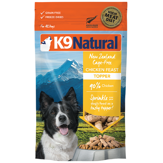 K9 Natural Dog Freeze-Dried Chicken 3.5oz