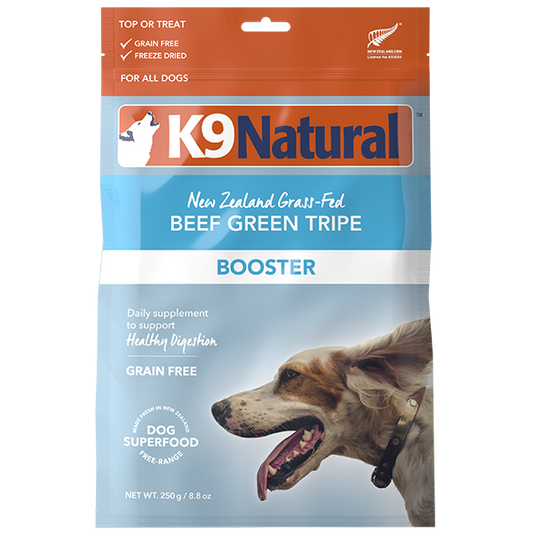 K9 Natural Dog FD Booster Beef Green Tripe 8.8oz