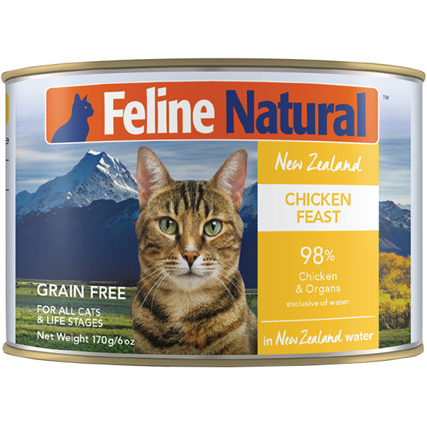Feline Natural Cat Chicken 12/6oz Cans