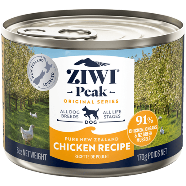 ZIWI Peak Dog Chicken 12/6 oz Cans
