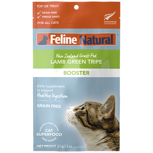 Feline Natural Cat FD Booster Lamb Green Tripe 2oz