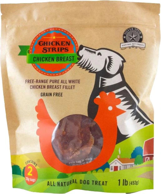 SILVER SPUR Chicken Jerky 452GM