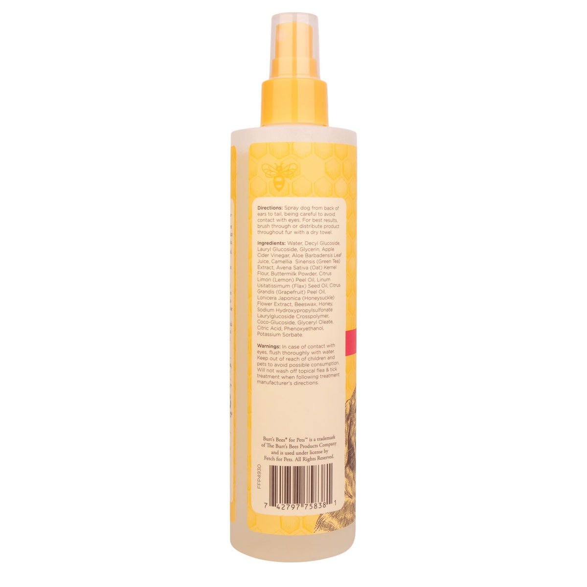 Burt's Bees Soothing Hot Spot Spray for Dogs – 10 oz