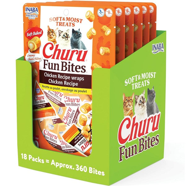 Inaba Churu Fun Bites CAT Chicken Wrap Chicken