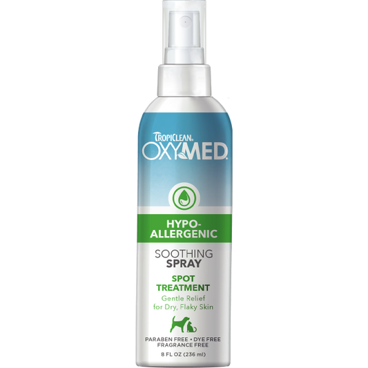 TropiClean OxyMed Hypoallergenic Soothing Spray 8 oz
