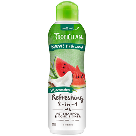 TropiClean 2-in-1 Shampoo & Conditioner Watermelon