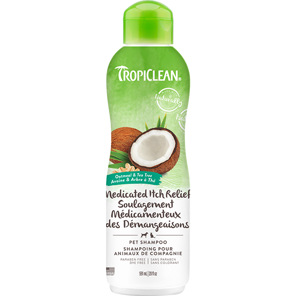 TropiClean Medicated Shampoo Oatmeal & Tea Tree