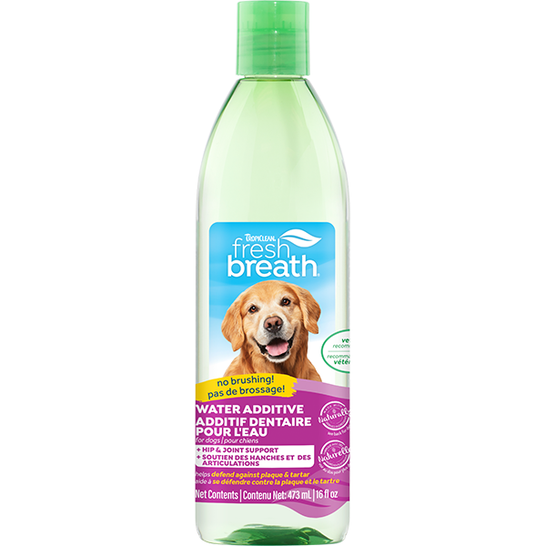 TropiClean Fresh Breath Dental Health Solution Hip&Jnt 473ml