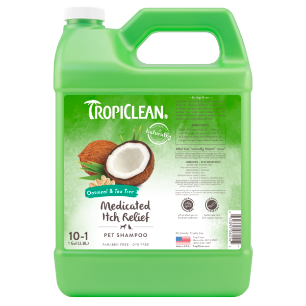 TropiClean Medicated Shampoo Oatmeal & Tea Tree