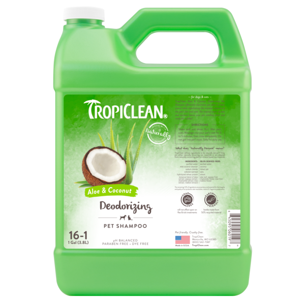TropiClean Deodorizing Shampoo Aloe & Coconut