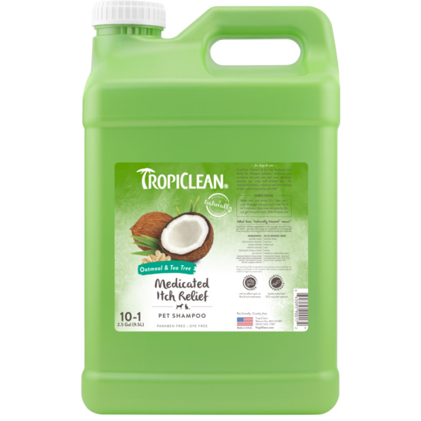 TropiClean Medicated Shampoo Oatmeal & Tea Tree
