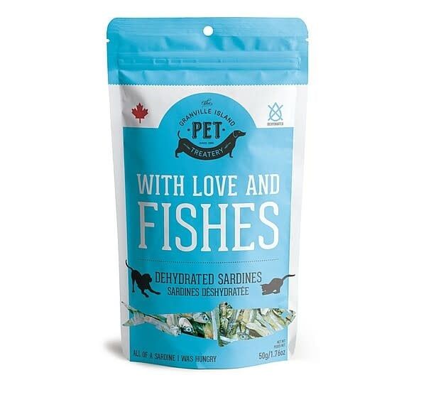 GRANVILLE ISLAND With Love and Fishes Sardine Treats 50GM | Cat
