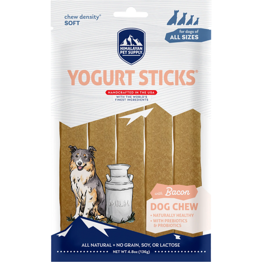 Himalayan Dog Chew Yogurt Sticks Bacon