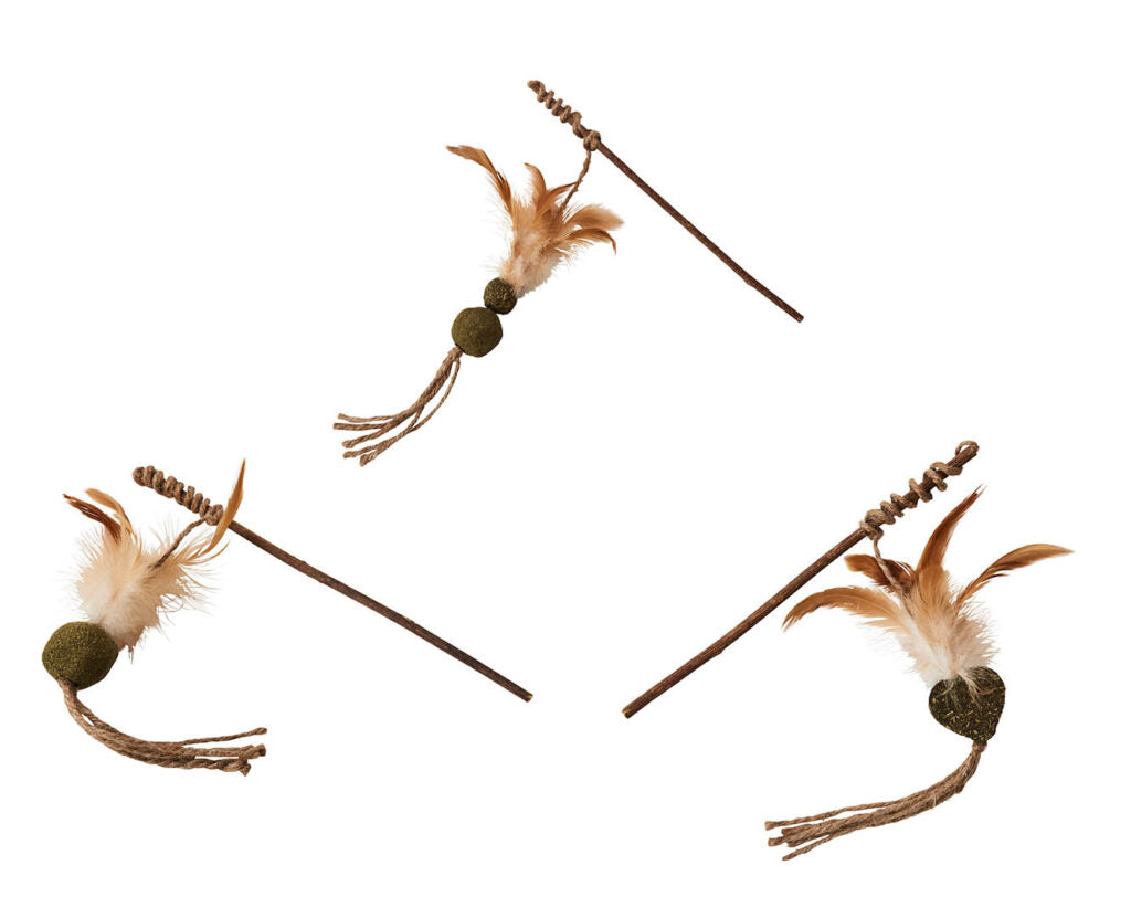 SPOT Sn Silver Vine Teaser Wand Assorted | Cat