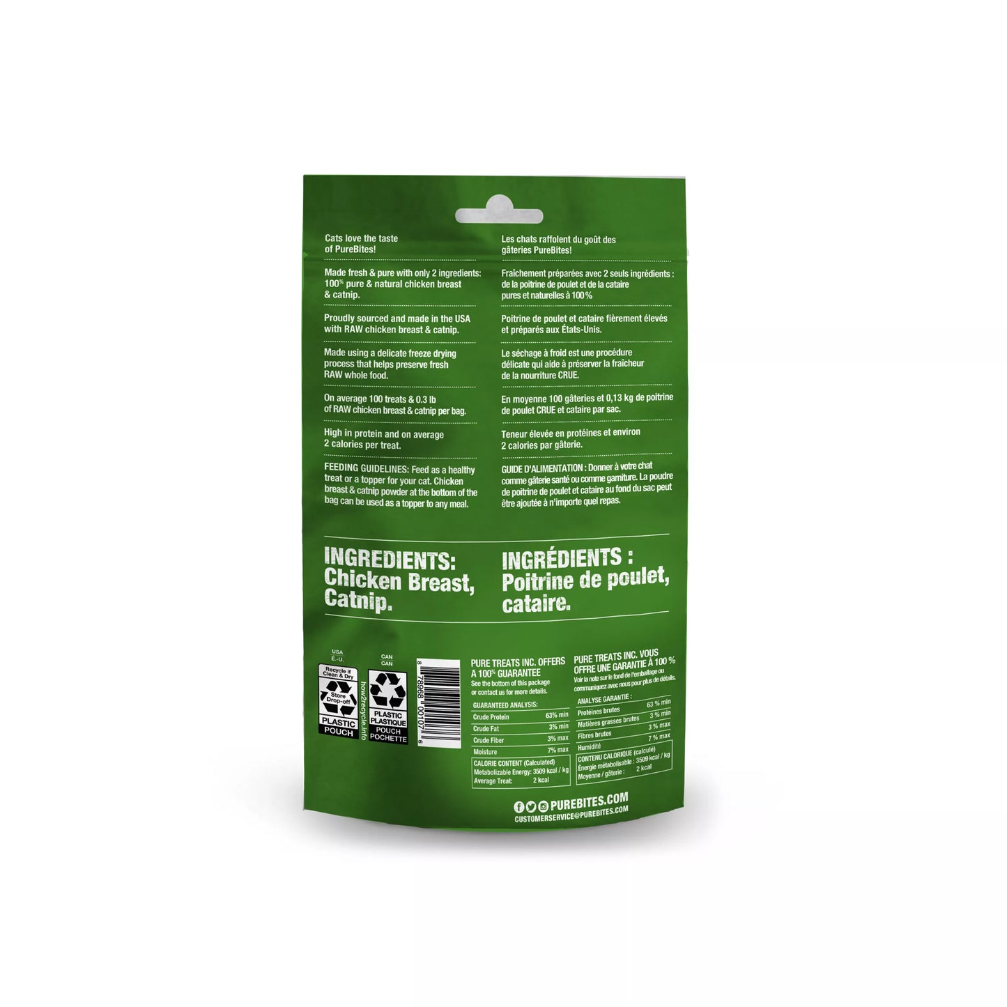 PUREBITES Chicken & Catnip 37GM Value | Cat